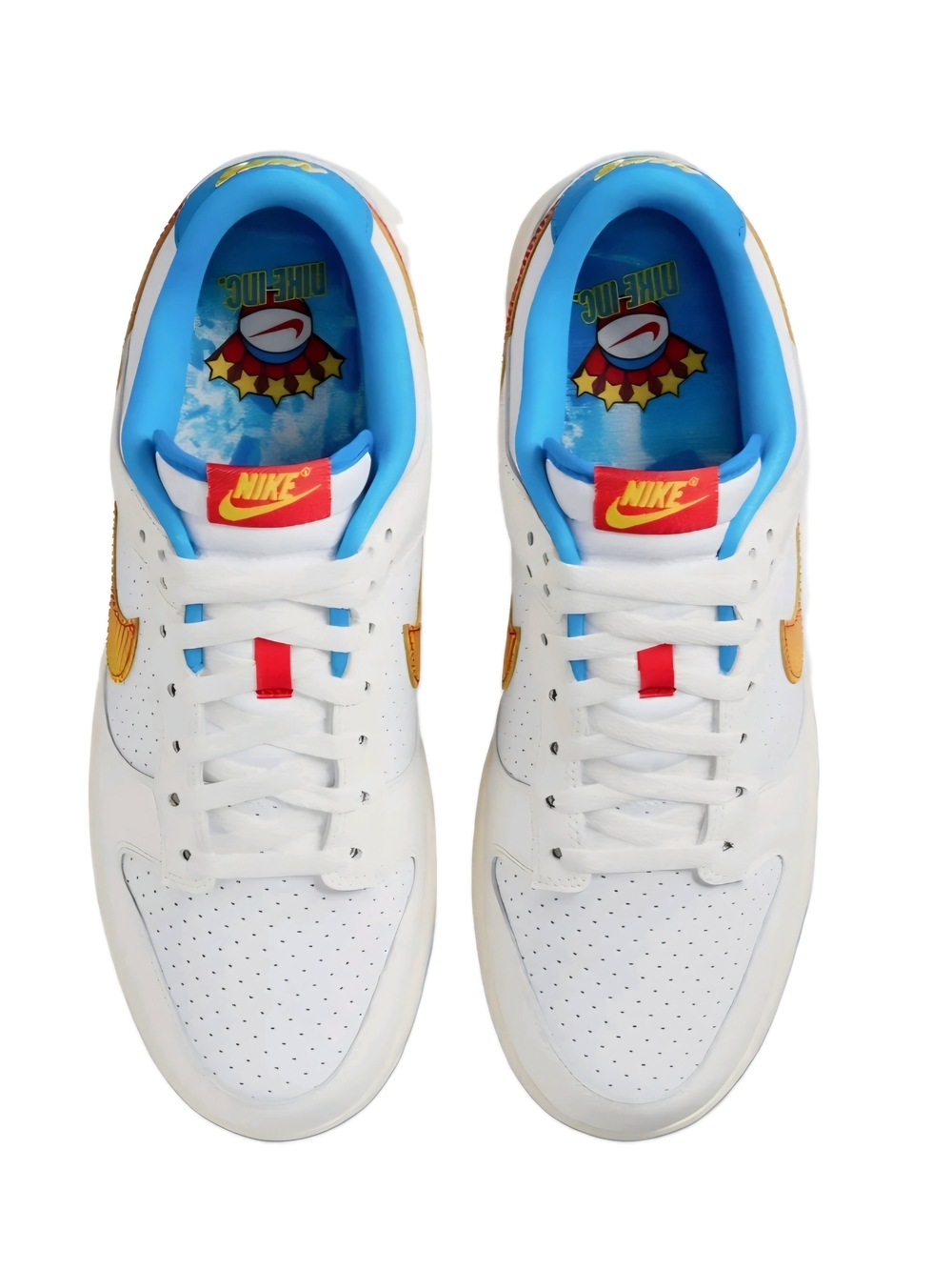 Nike Dunk Low ‘Pop Art’ ‘Harlem Globetrotters' US Men's Size 8 / Wmns Sz 10 - Picture 5 of 10